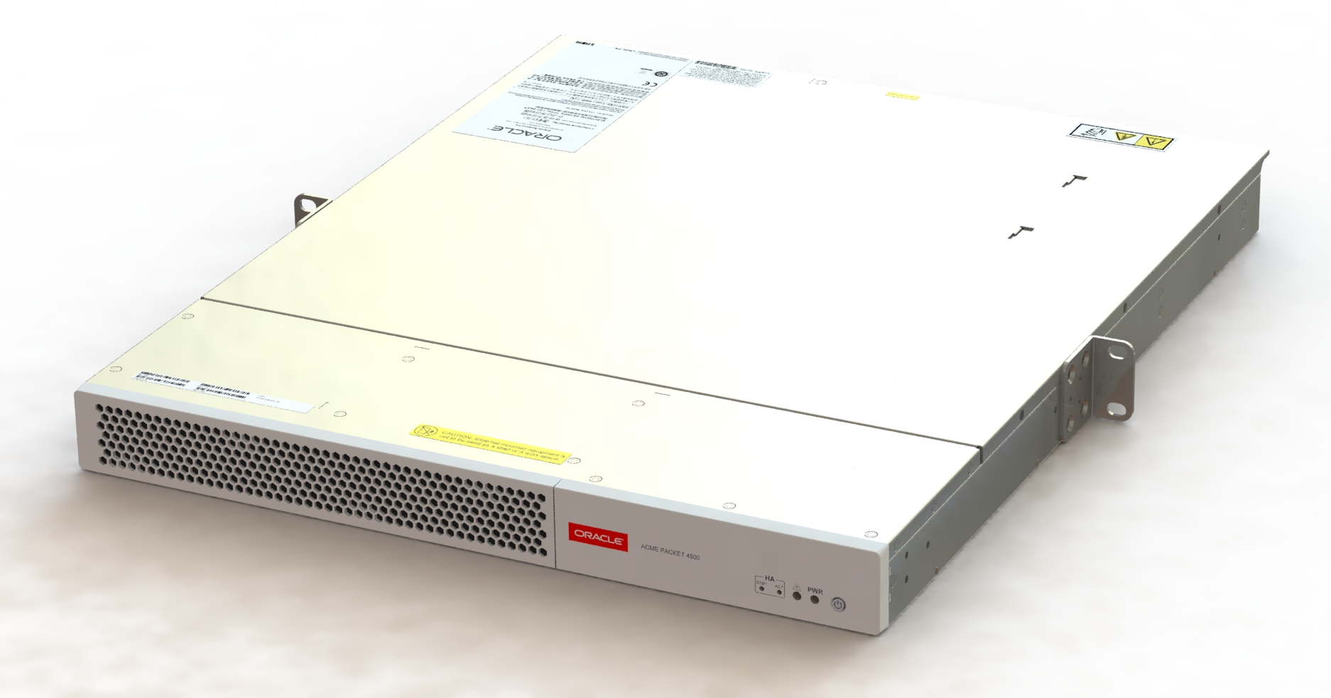 Image showing Acme Packet 4900 Center-Mounted for a Two-Post Rack