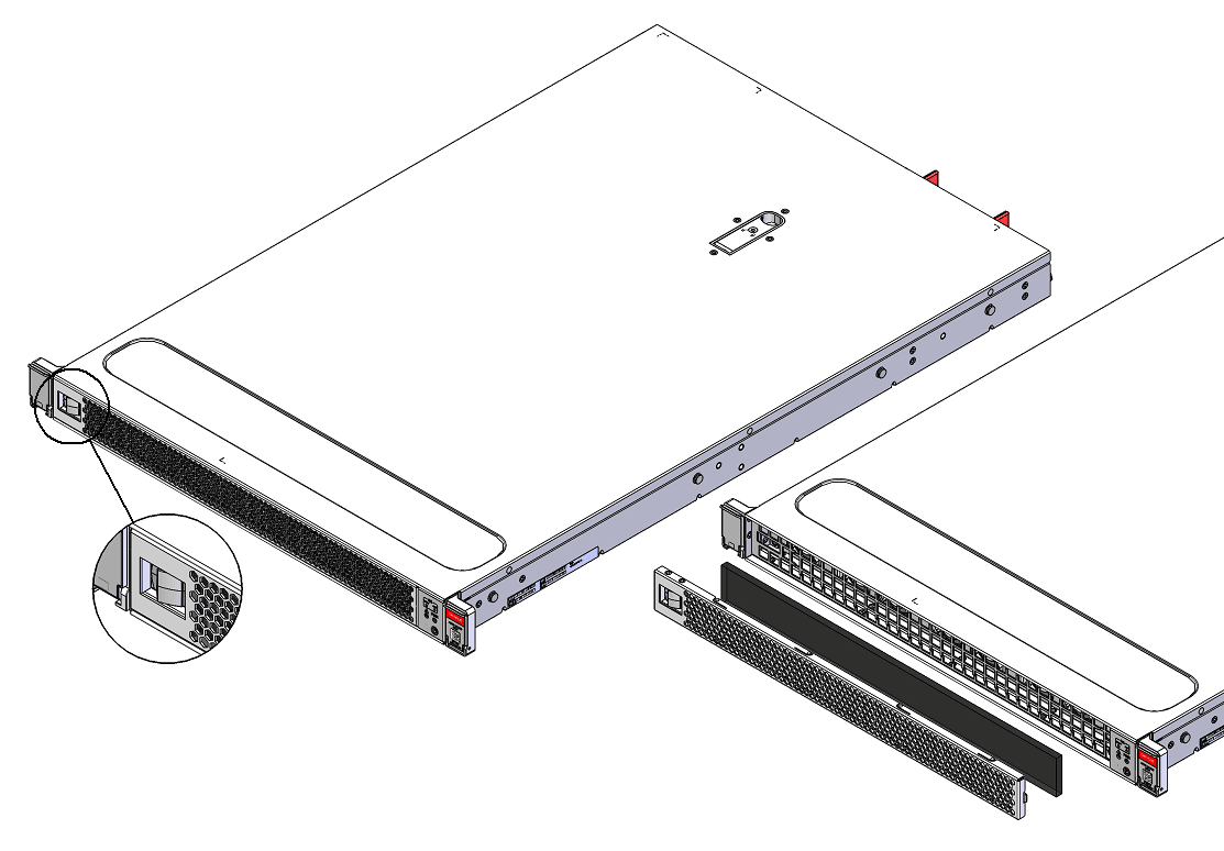 Remove the front cover