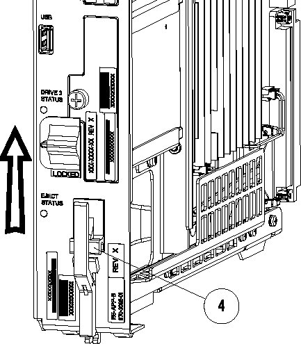 E5-APP-B Card Eject Hardware Switch, UNLOCKED