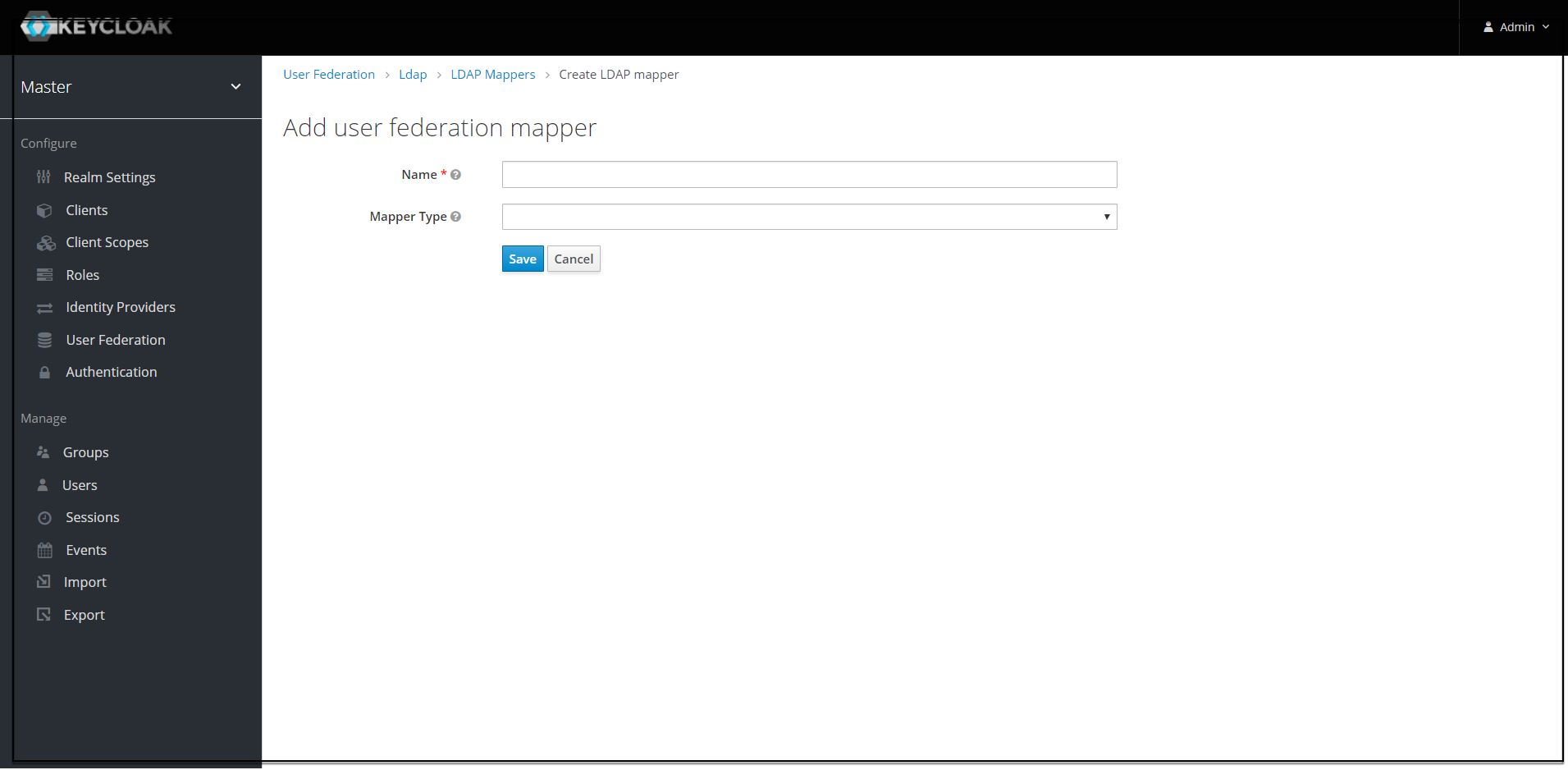 Keycloak ldap