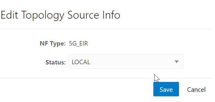 Edit Topology Source Info