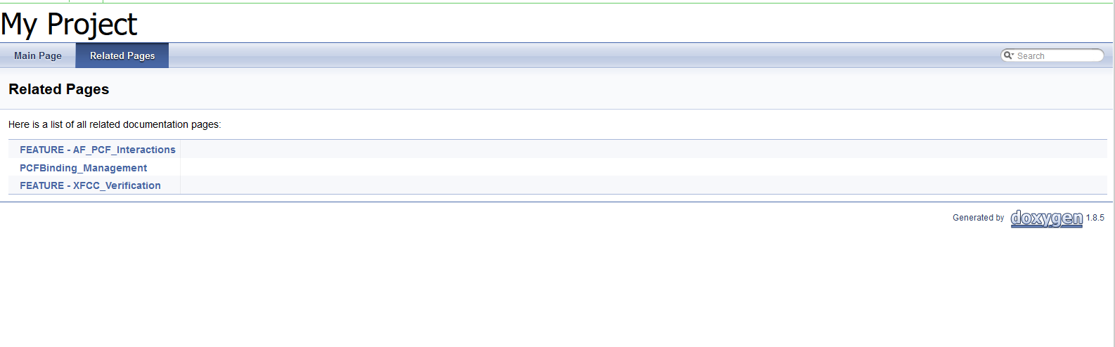 BSF-NewFeatures Feature List BSF-NewFeatures Feature List