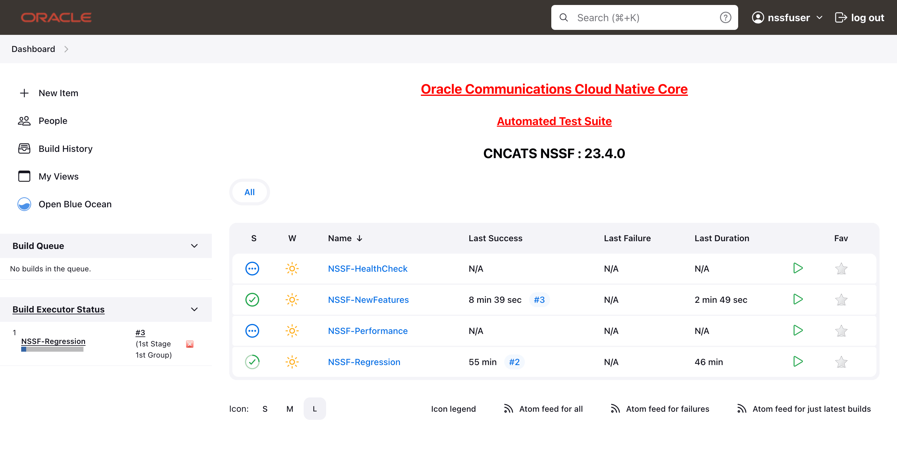 NSSF preconfigured pipelines NSSF preconfigured pipelines