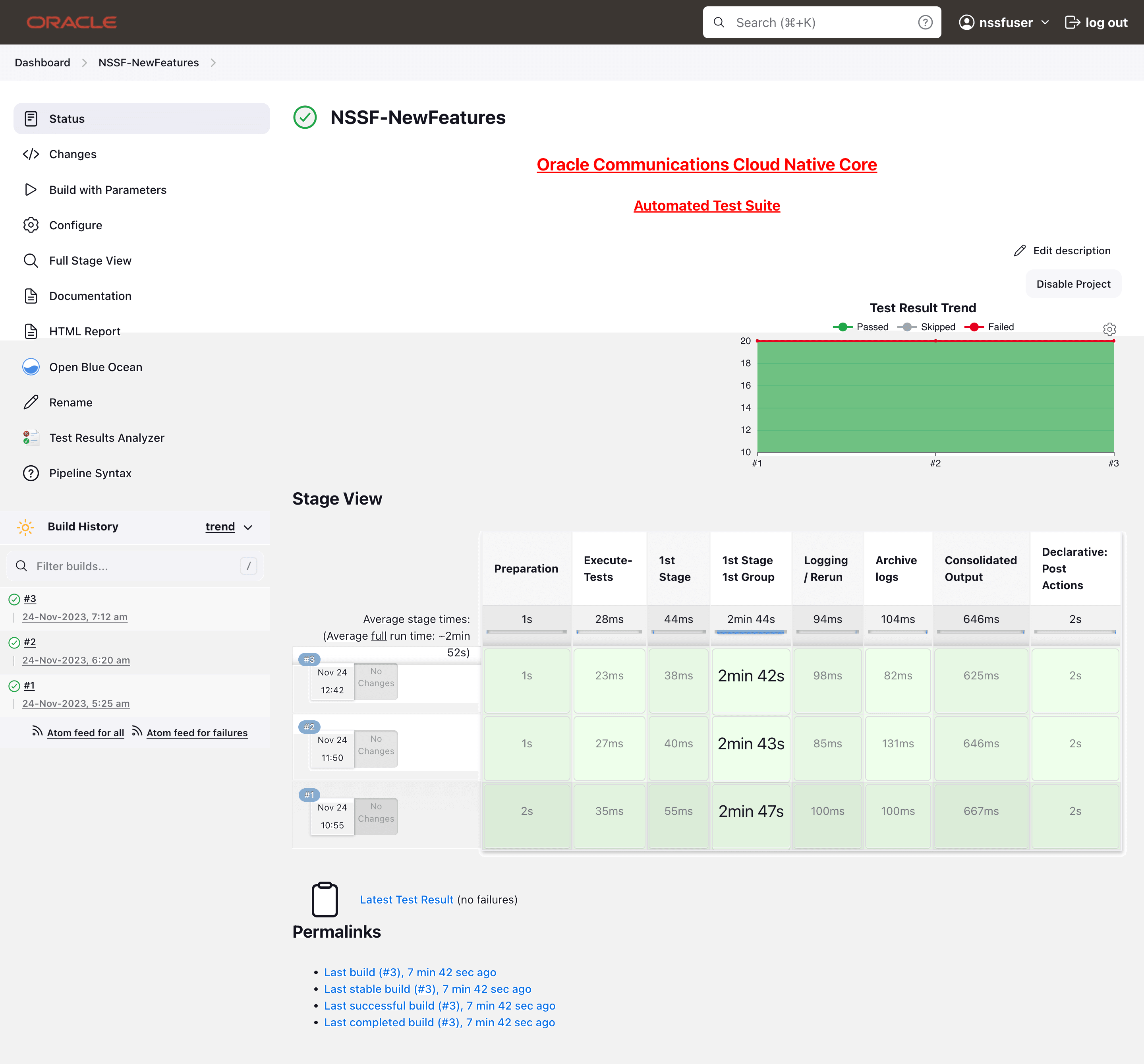 Build with Parameters Build with Parameters