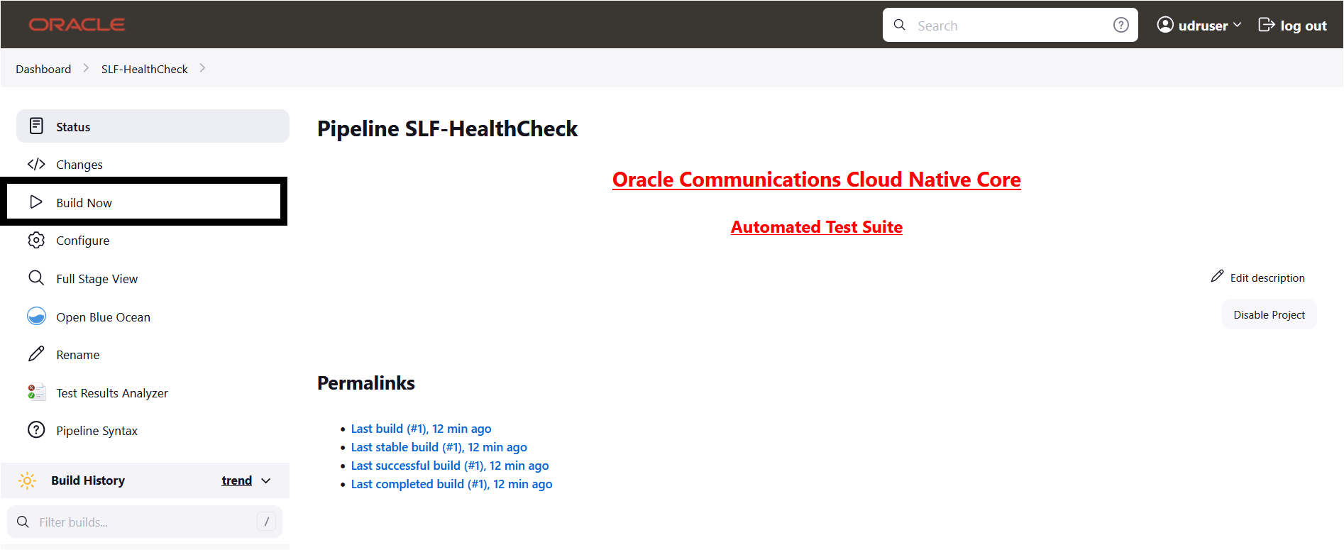 SLF-HealthCheck Pipeline Build SLF-HealthCheck Pipeline Build