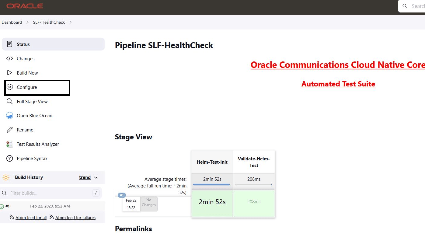 UDR - SLF-HealthCheck Pipeline UDR - SLF-HealthCheck Pipeline