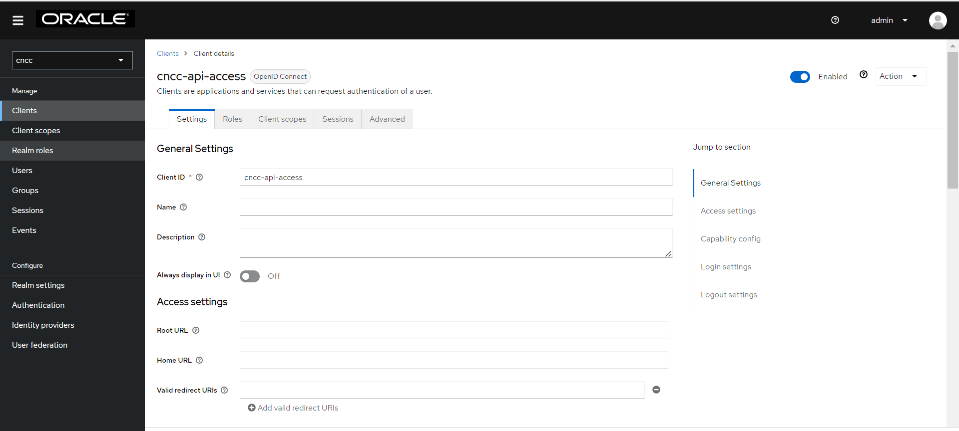 Cncc-api-access