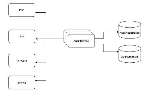 Multiple Pod Audit Service