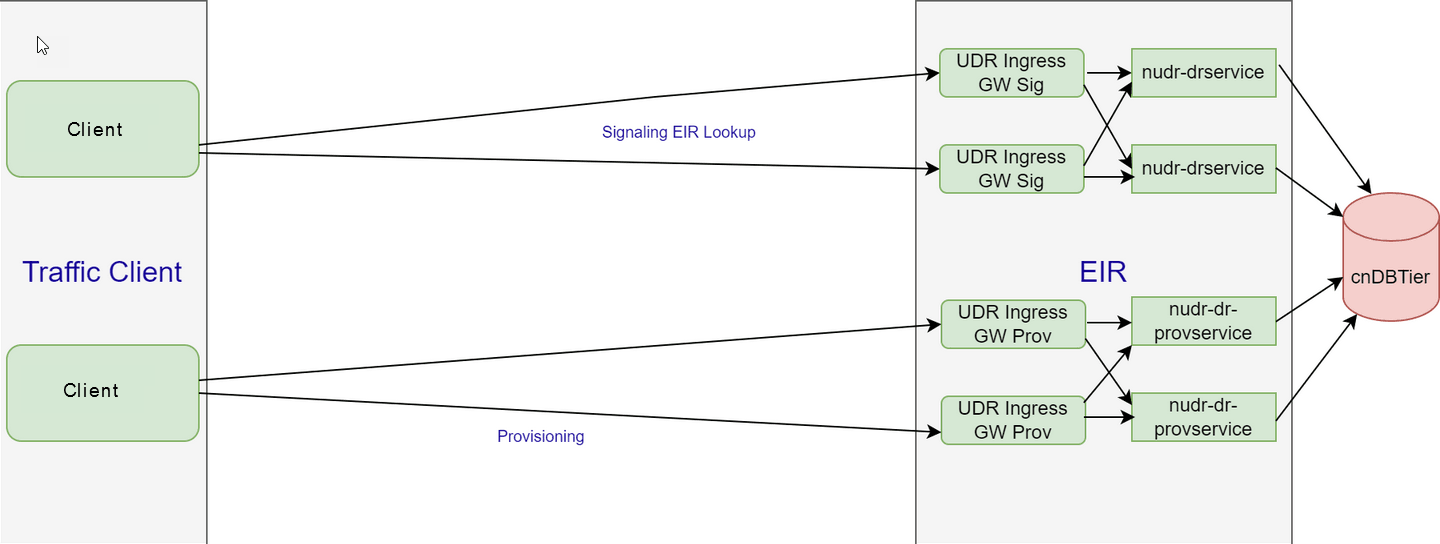 EIR Deployment Model