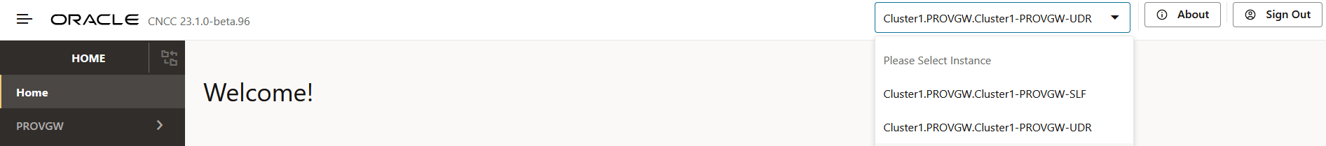 CNC Console Home Page