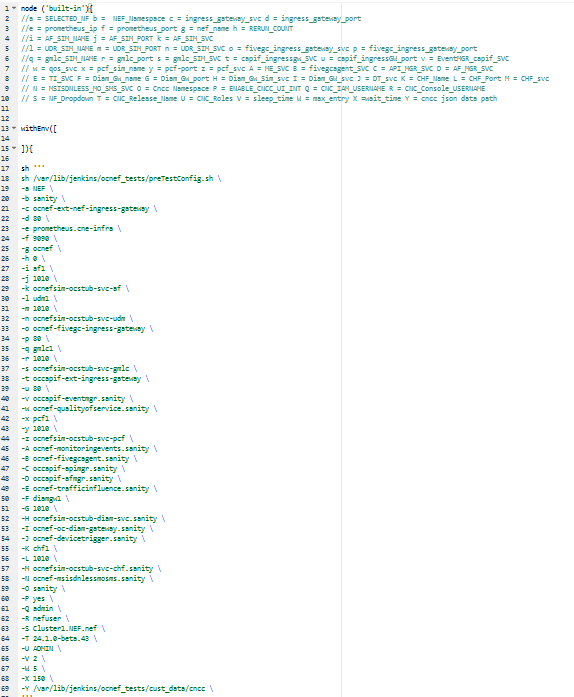 Pipeline Script