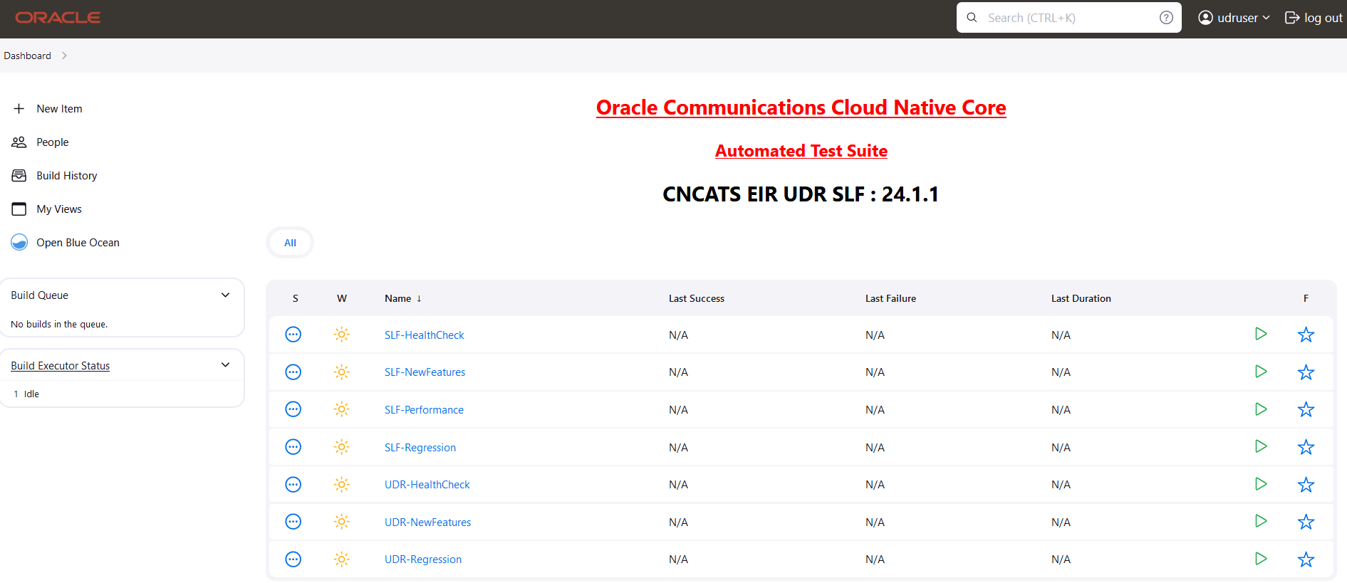 SLF, EIR, and UDR Pre-configured Pipelines