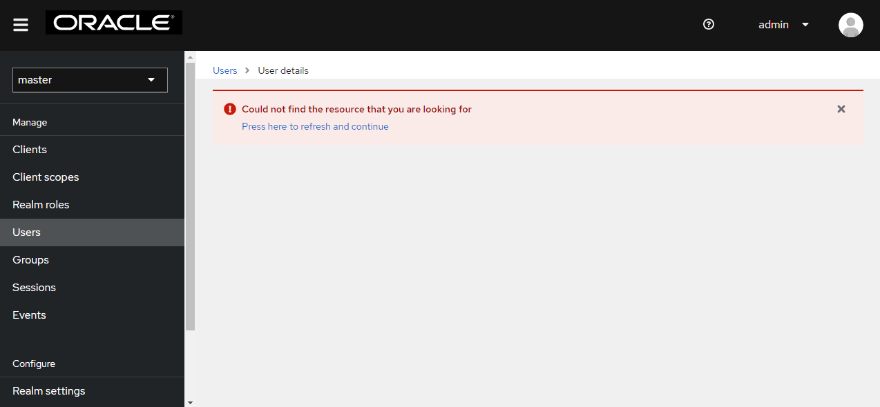 Restricted Actions Error Message