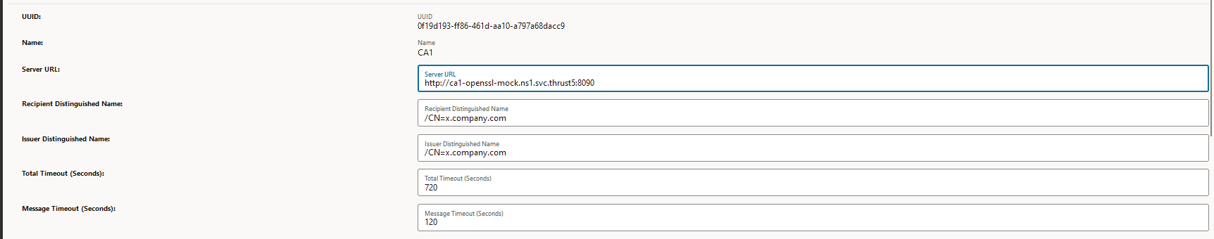 Create Issuer