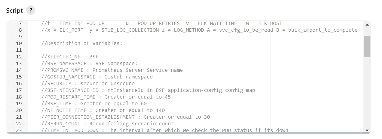 BSF New Features Pipeline