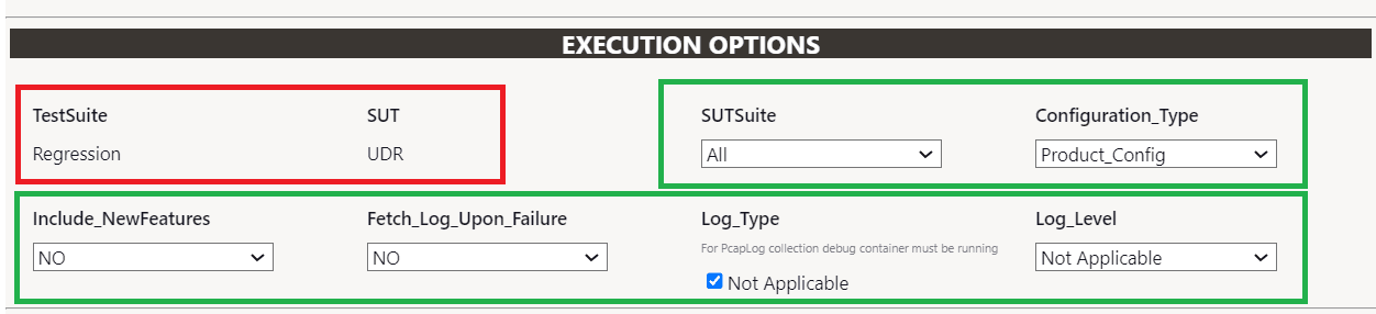 Execution Option