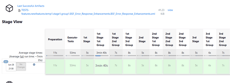 BSF New Feature Pipeline