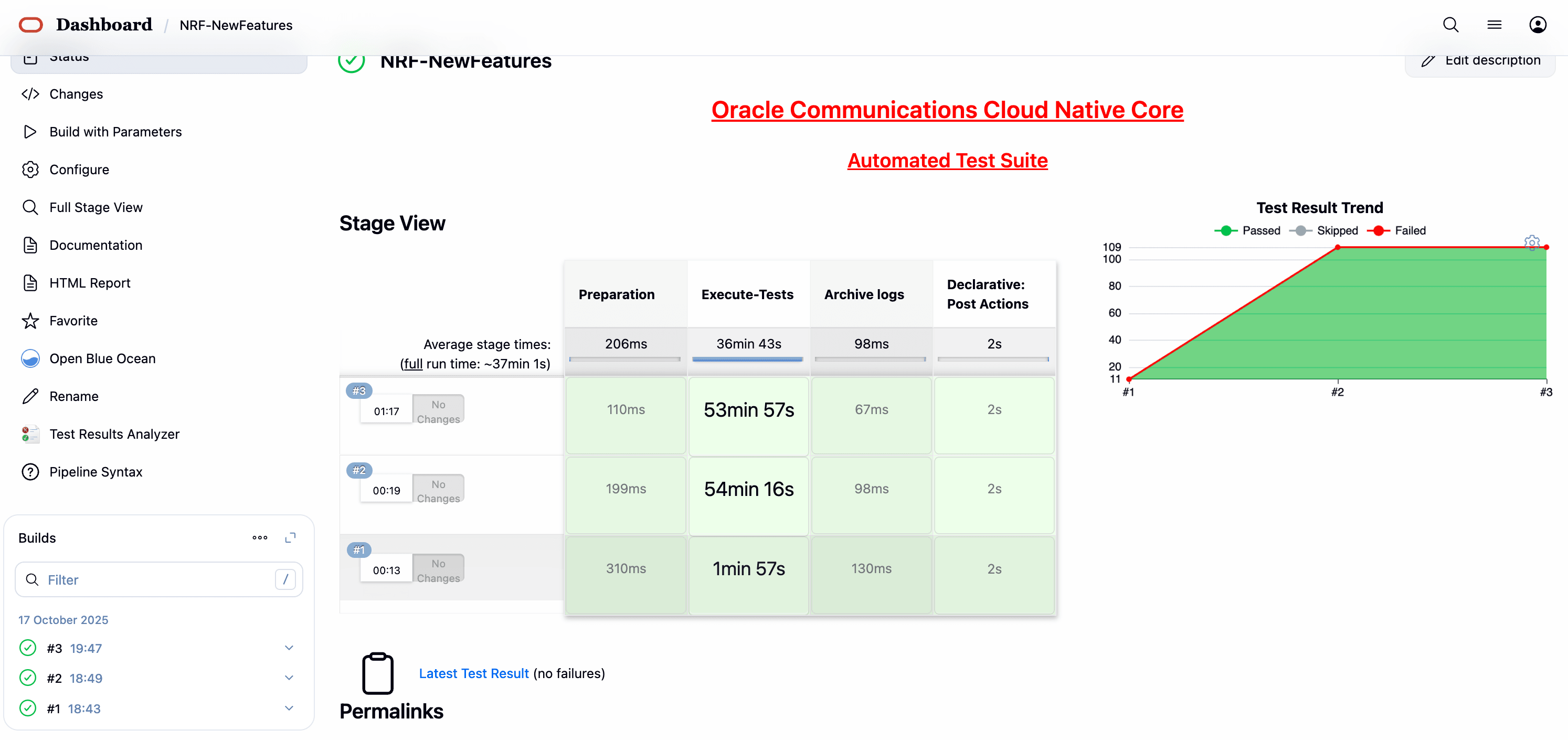 Configuring NRF-New Features