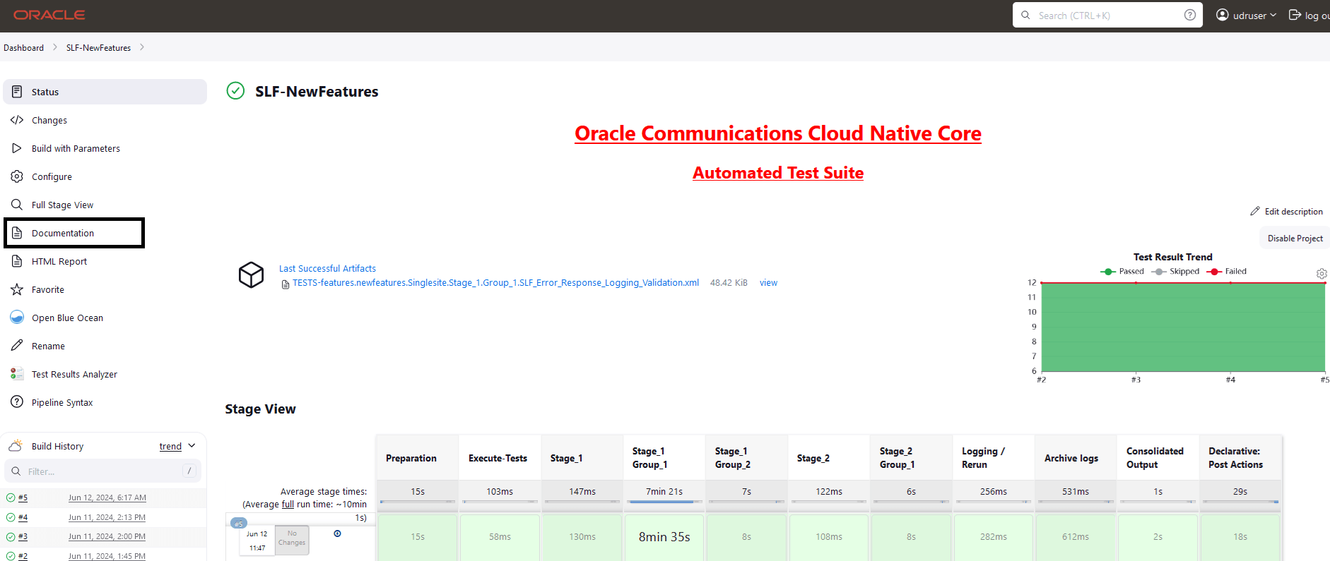 SLF-New Features Documentation