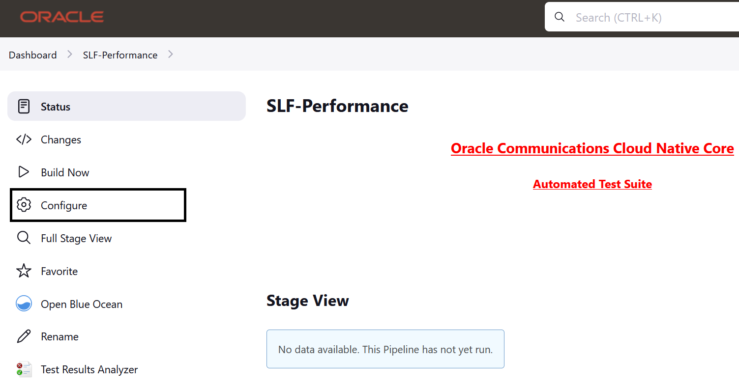 SLF Single Site Performance Model 2