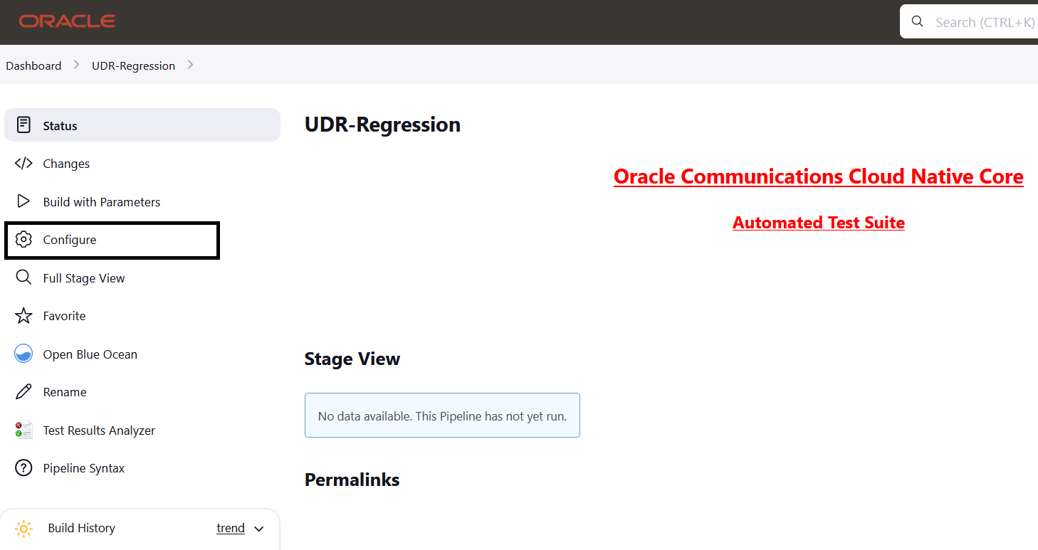 UDR Regression Pipeline