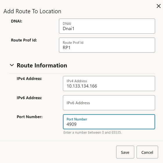 Add Route To Location