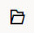 Open folder icon