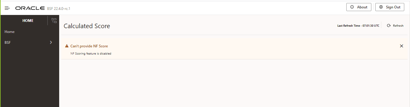 NF Scoring Disabled