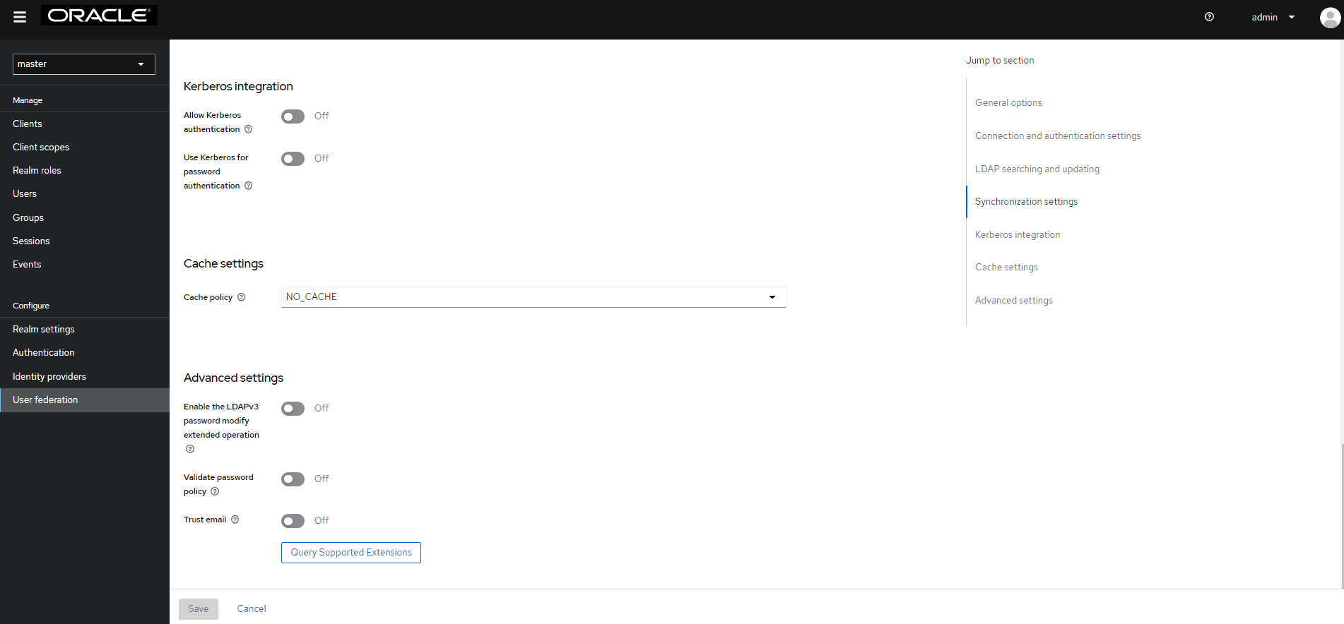 User Federation