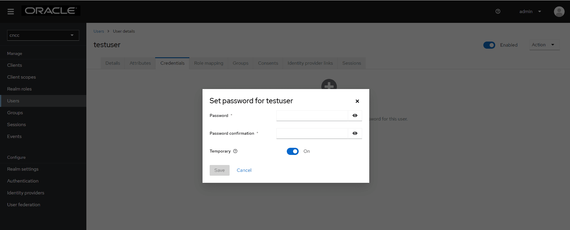 Set Password