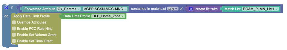 Example for String Data Type in Match List