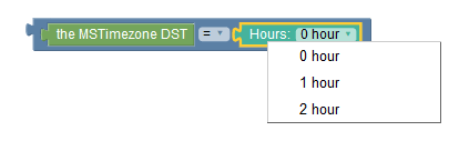MSTimezone DST mobility condition