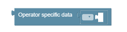 Operator Specific Data