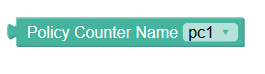 Policy counter name block image