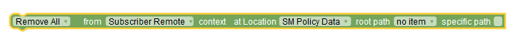 remove all state variables from subscriber remote context block