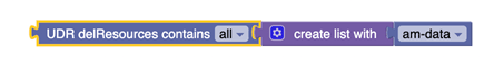 UDR delResources contains usage