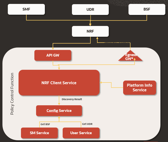 Integrating Policy with NRF