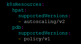 Configuring HPA and PDB