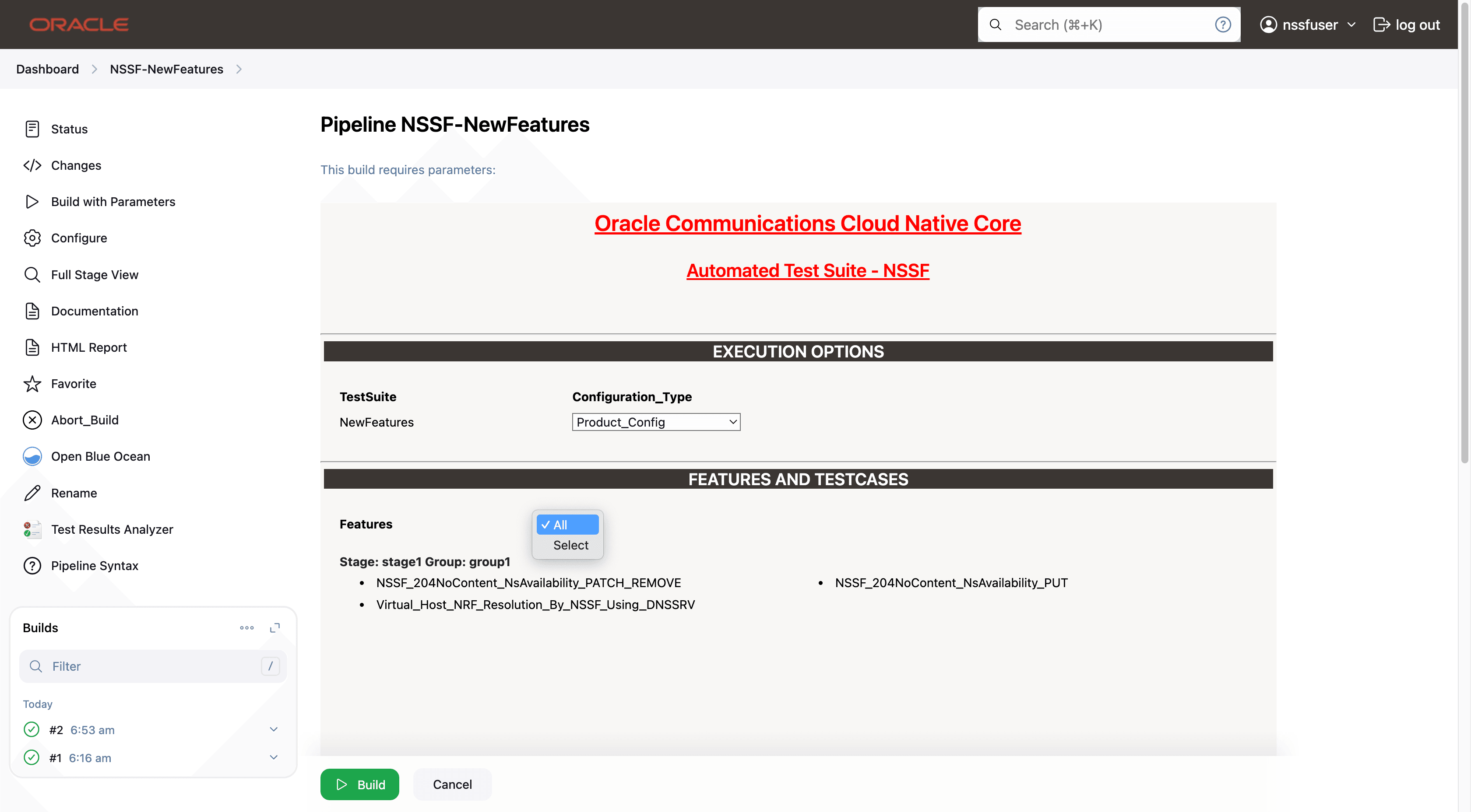 ATS Test Cases for NSSF ATS Test Cases for NSSF