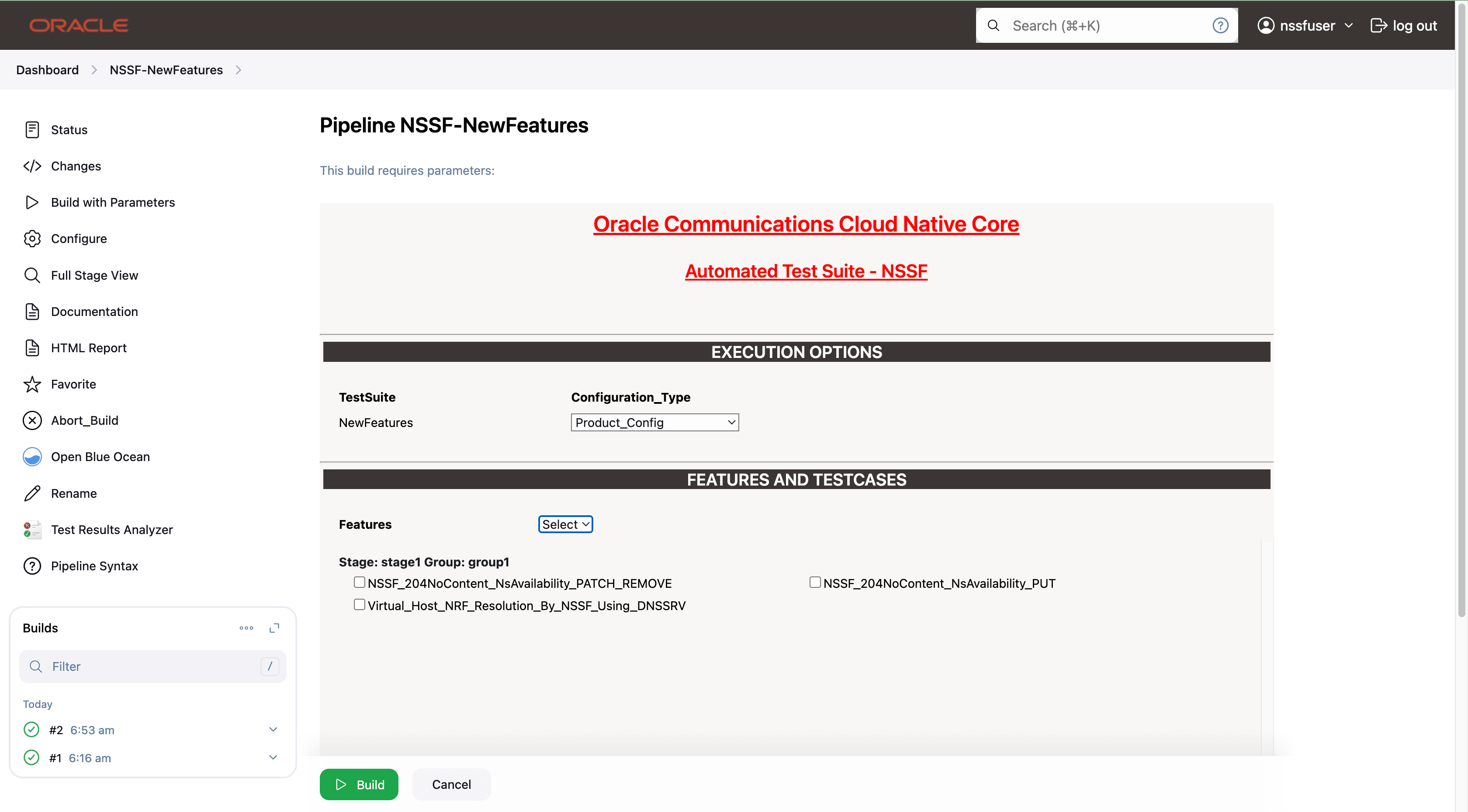 ATS Test Cases for NSSF-2 ATS Test Cases for NSSF-2