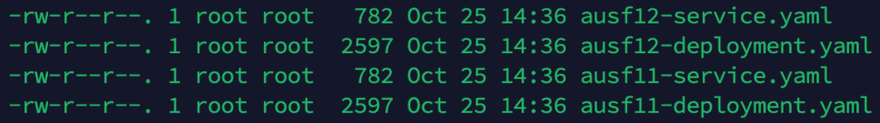 Sample Deployment File