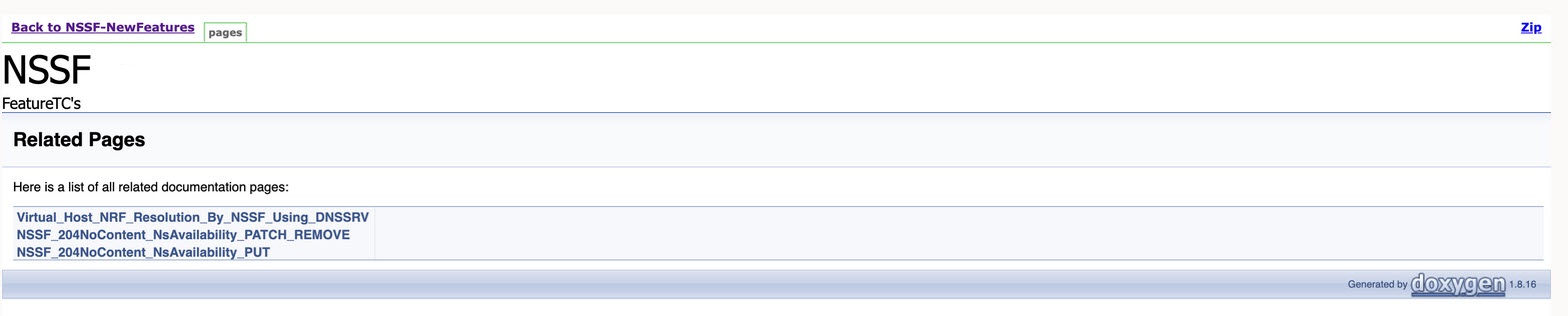 NSSF - Documentation NSSF - Documentation