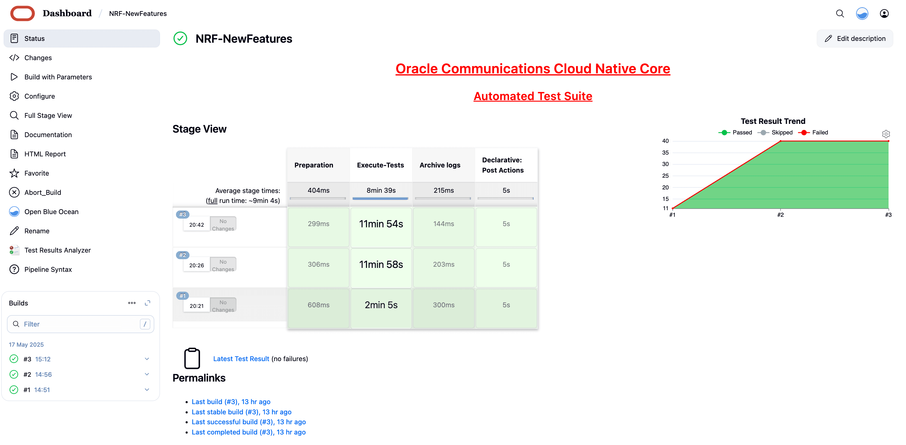 Configuring NRF-New Features