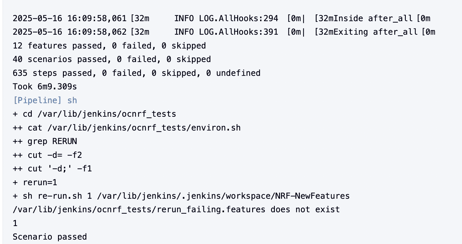 Test Cases Result - All-NewFeatures