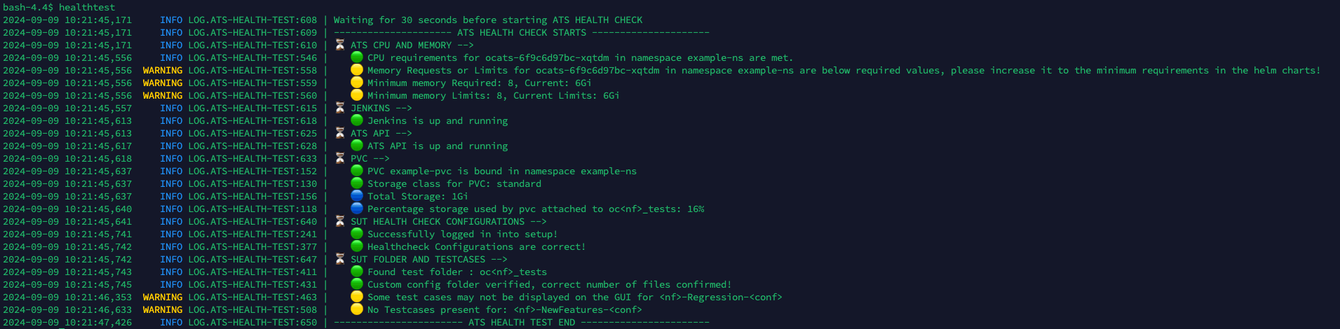 Indicates potential issues or deviations from expected performance