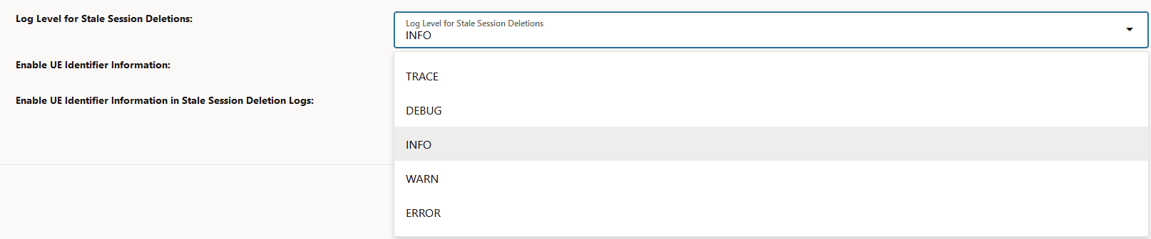 Log Level for Stale Session Deletions