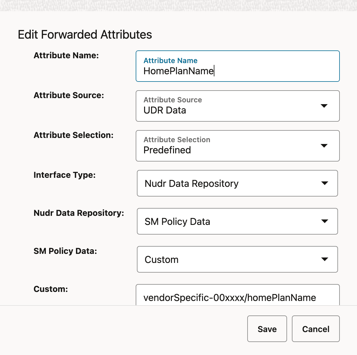 Forwarded Attributes for Home Monthly Plan with Roaming Passes