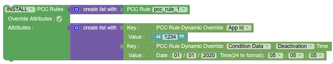 Install PCC Rules Sample Policy Install PCC Rules Sample Policy