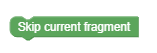 Skip current fragment Skip current fragment