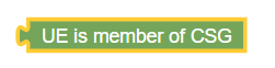 UE is member of CSG UE is member of CSG